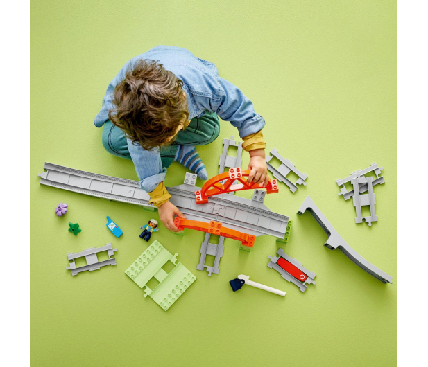 LEGO DUPLO 10426 Most i tory kolejowe – zestaw rozszerzający - 1284205 - zdjęcie 3